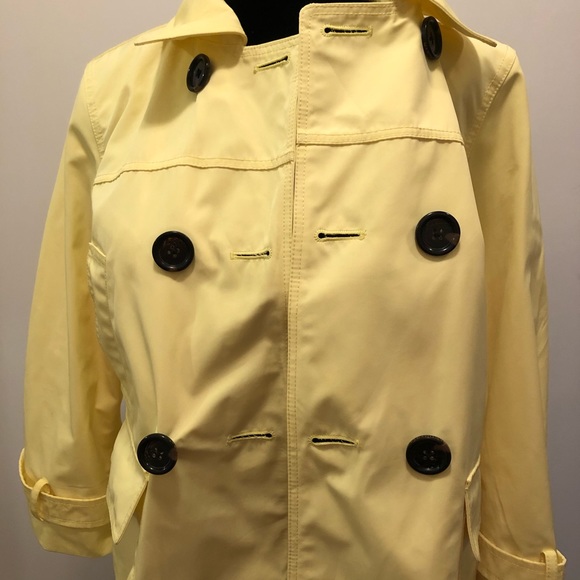 Martin + Osa yellow spring rain jacket small - Picture 10 of 14